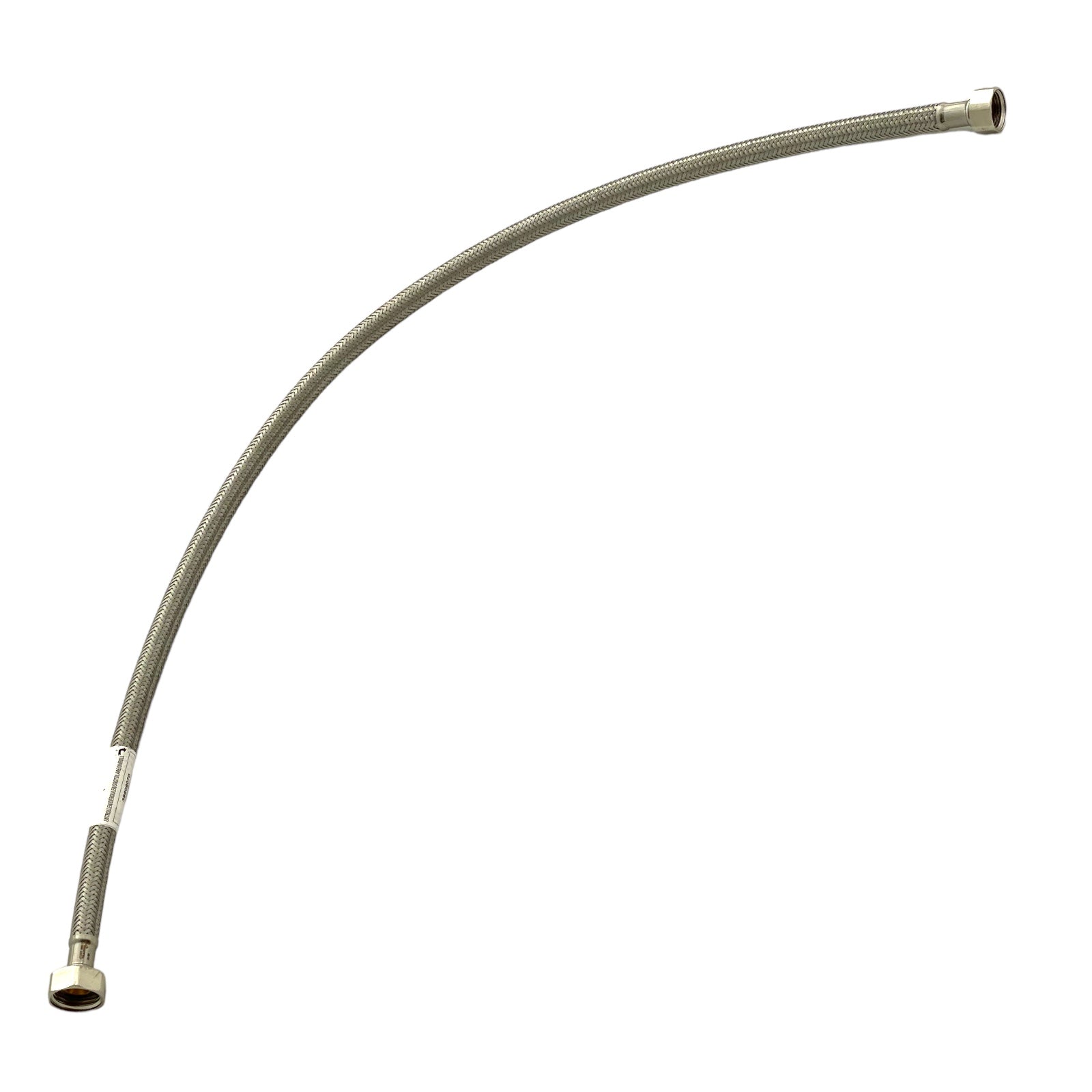 Bonfix flexibele rvs aansluitslang 35 cm, binnendraad x buitendraad Bonfix flexibele rvs aansluitslang 35 cm, binnendraad x buitendraad