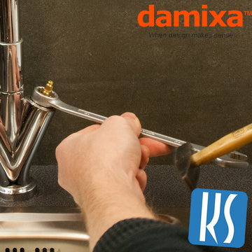 Binnenwerk Damixa Venus 16000 vervangen bij lekkende keukenkraan