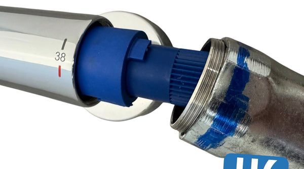 Hoe vervang ik een Grohe Compact-thermoelement 1/2