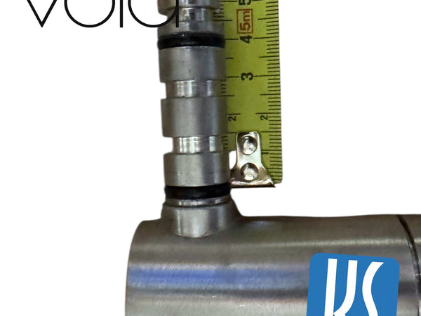 Hoe weet ik of mijn VOLA KV1 RVS kleur 40 is of Geborsteld Chroom kleur 20?