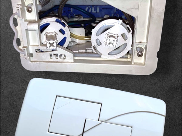 Blijft uw Oliver International Artic/ Corner inbouwreservoir doorlopen of spoelt hij juist niet?? Zo lost u problemen met het pneumatische mechanisme op!