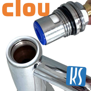 Hoe vervang ik het keramische binnenwerk van de Clou Freddo 2?