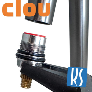 Hoe vervang ik een keramisch binnenwerk van een Clou Freddo 9 fonteinkraan ?