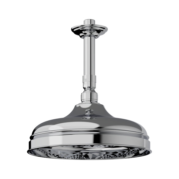 Horus hoofddouche Ø220 mm met plafondarm (Speciale Kleuren) 00.510
