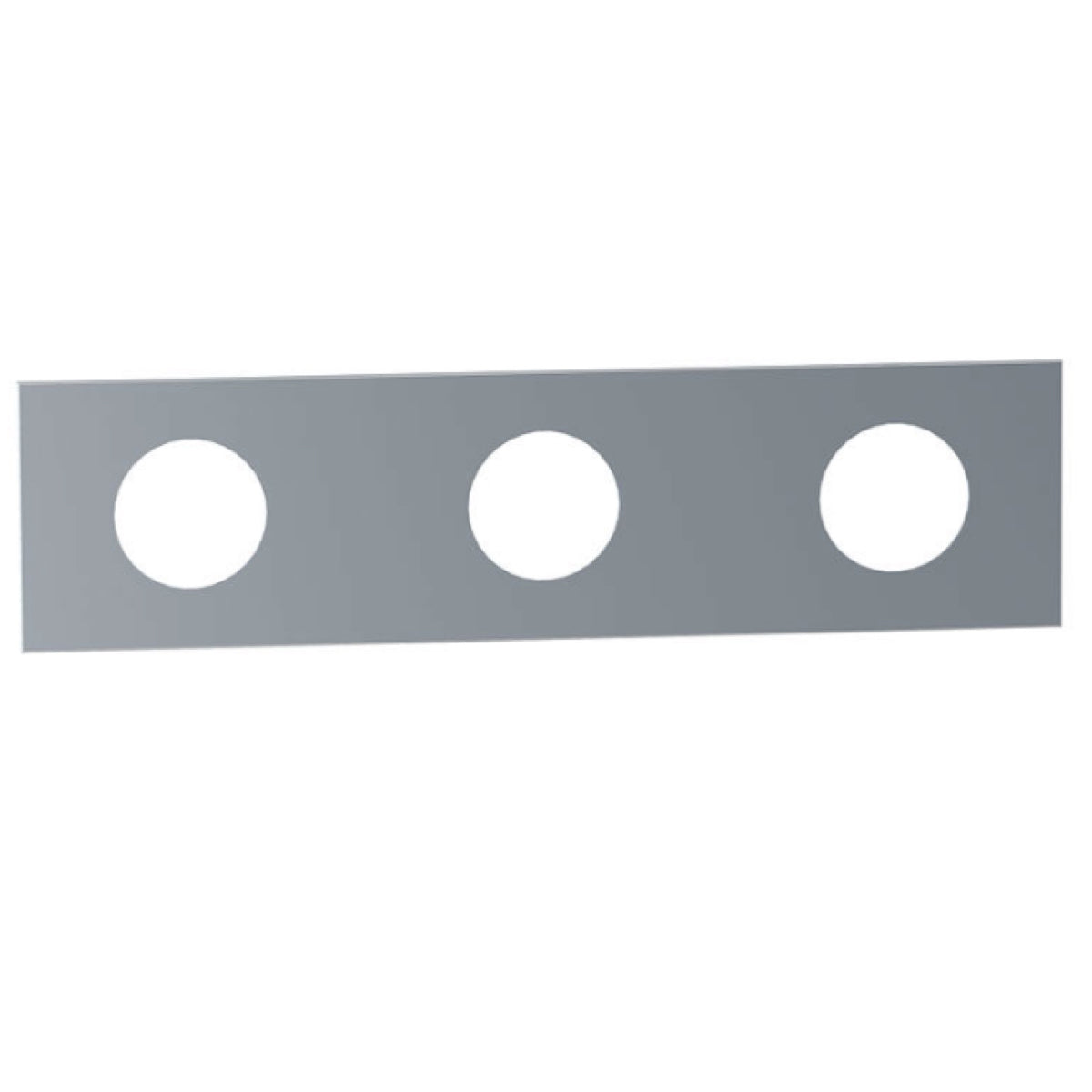 VOLA Afdekplaat 3-gats 231/309 x 60 gaten Ø33 mm en Ø33/Ø30  mm VR1037 / 003K / 003 / 003B