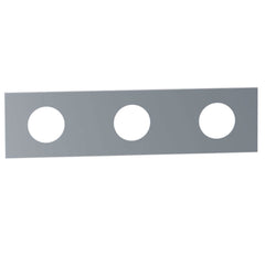 VOLA Afdekplaat 3-gats 231/309 x 60 gaten Ø33 mm en Ø33/Ø30  mm VR1037 / 003K / 003 / 003B