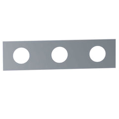 VOLA Afdekplaat 3-gats 231/309 x 60 gaten Ø33 mm en Ø33/Ø30  mm VR1037 / 003K / 003 / 003B