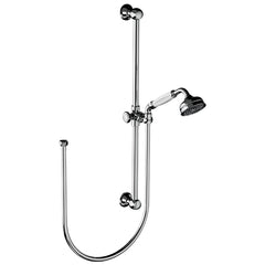 Horus doucheset met messing glijstang 60 cm, handdouche en slang 150 cm (Speciale Kleuren) 01.542
