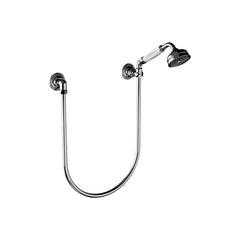 Horus doucheset met wandaansluiting, wandhouder, slang 150 cm en handdouche 01.589