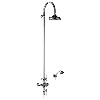 Horus Julia thermostatische douchekolom met hoofddouche en handdouche 01.744
