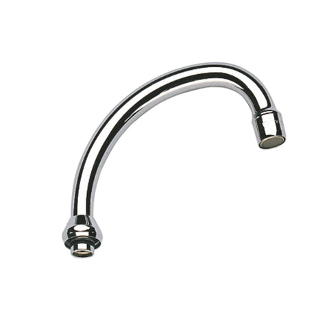 Grohe draaibare buisuitloop sprong 140 mm, moer 3/4"