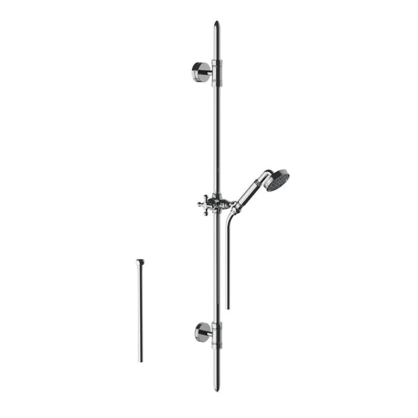 Horus Zéphyr glijstangset met handdouche en slang 150 cm 16.542