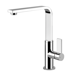 Gessi Helium keukenmengkraan met L-uitloop (270 mm hoog) Chroom