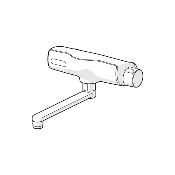 Oras Electra Wastafelkraan aanraakvrij wandmodel 6 V Chroom
