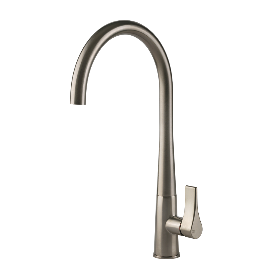 Gessi Proton keukenmengkraan met gebogen uitloop Finox