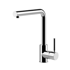 Gessi Neutron keukenmengkraan met L-uitloop (270 mm hoog) Chroom