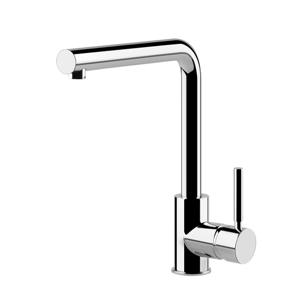 Gessi Neutron keukenmengkraan met L-uitloop (270 mm hoog) Chroom