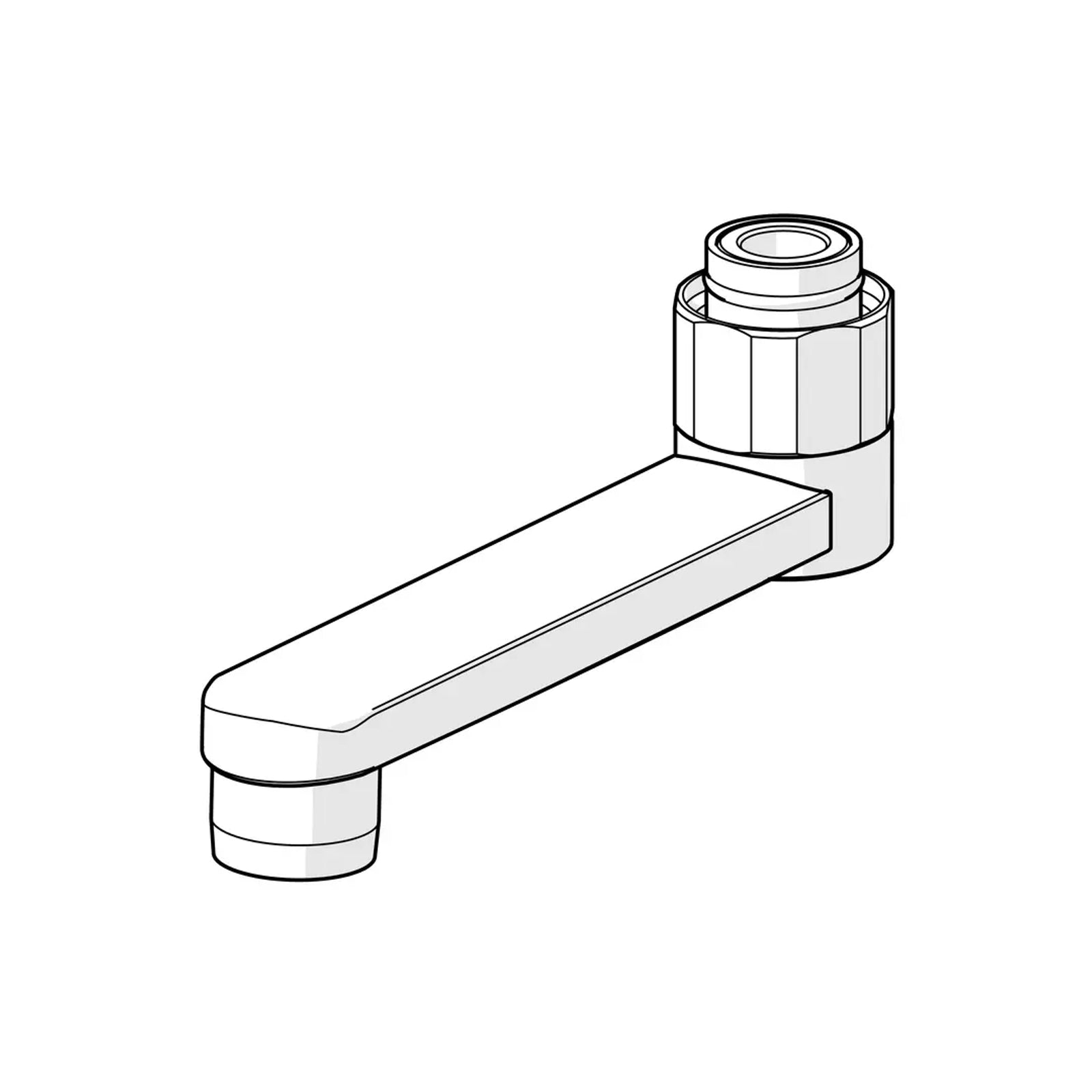 Oras Draaibare uitloop L=100