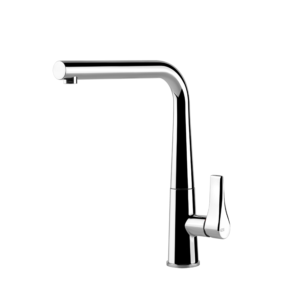 Gessi Proton keukenmengkraan met L-uitloop Chroom