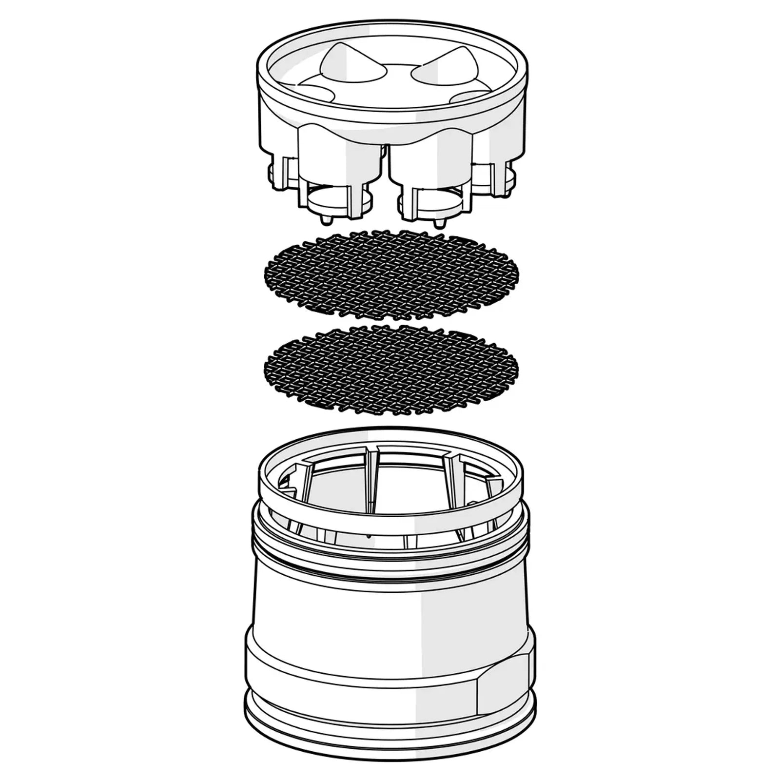 Oras Spare Part Sproeier uitloop