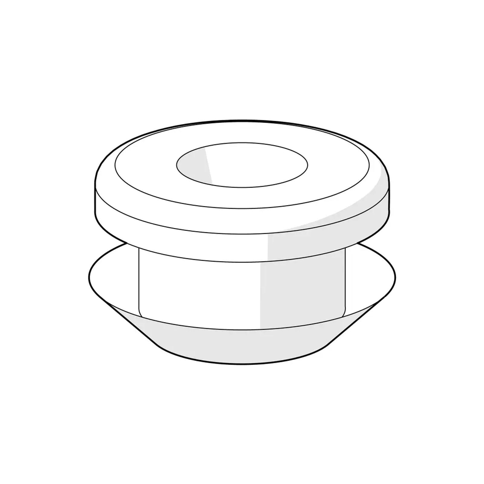 Oras Spare Part Slang doorvoernippel