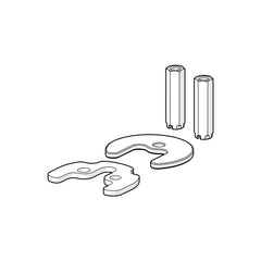 Oras Spare Part Bevestigingsplaat met bouten