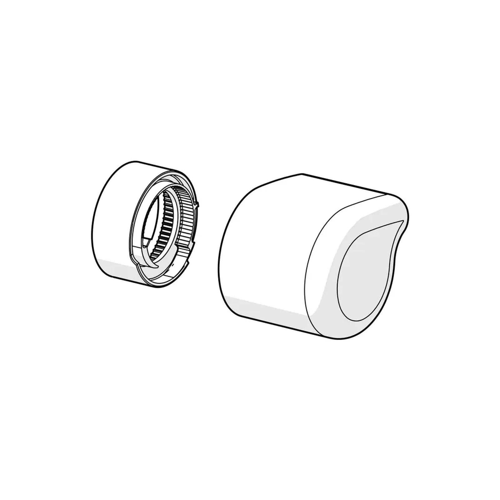 Oras Spare Part Temperatuurhendel