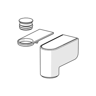 Oras Spare Part Muurhaak Mat Zwart