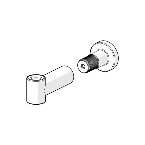 Oras Spare Part Muurhaak Mat Zwart