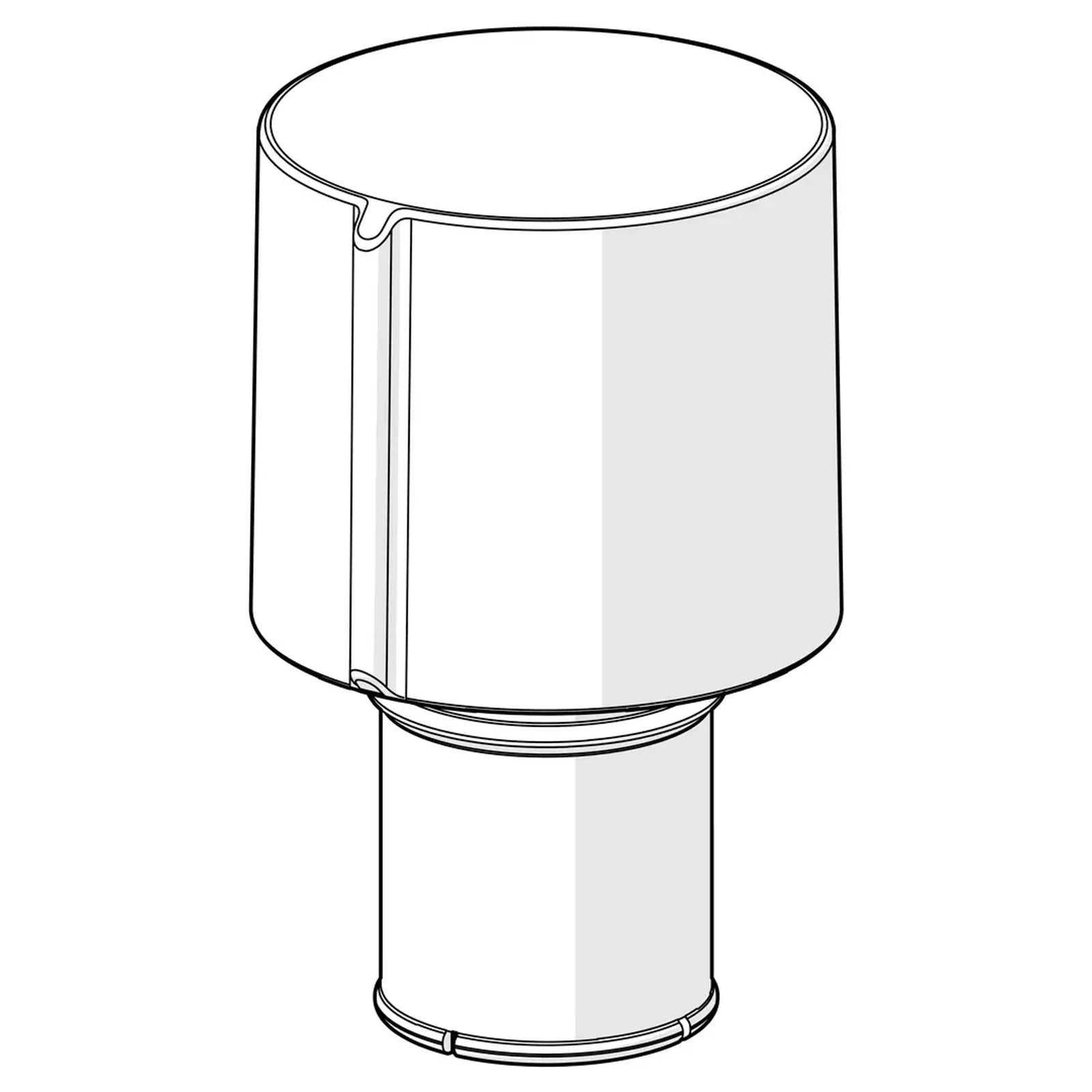 Oras Spare Part Temperatuurhendel Chroom
