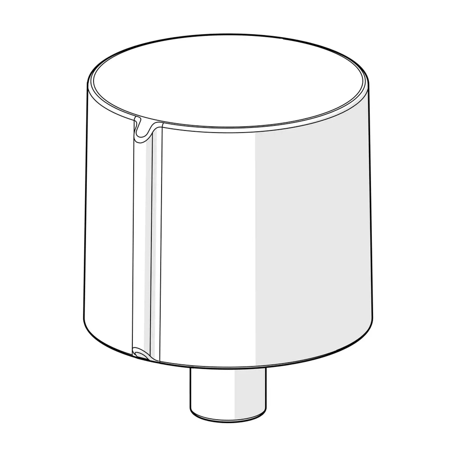 Oras Spare Part Debiethendel Mat Zwart