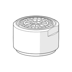 Oras Spare Part Mousseur STD M24x1 LL C Mat Zwart