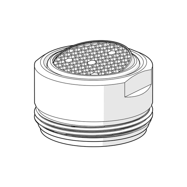 Oras Spare Part Mousseur M24x1 HC PCA 7.0 l/min Mat Zwart