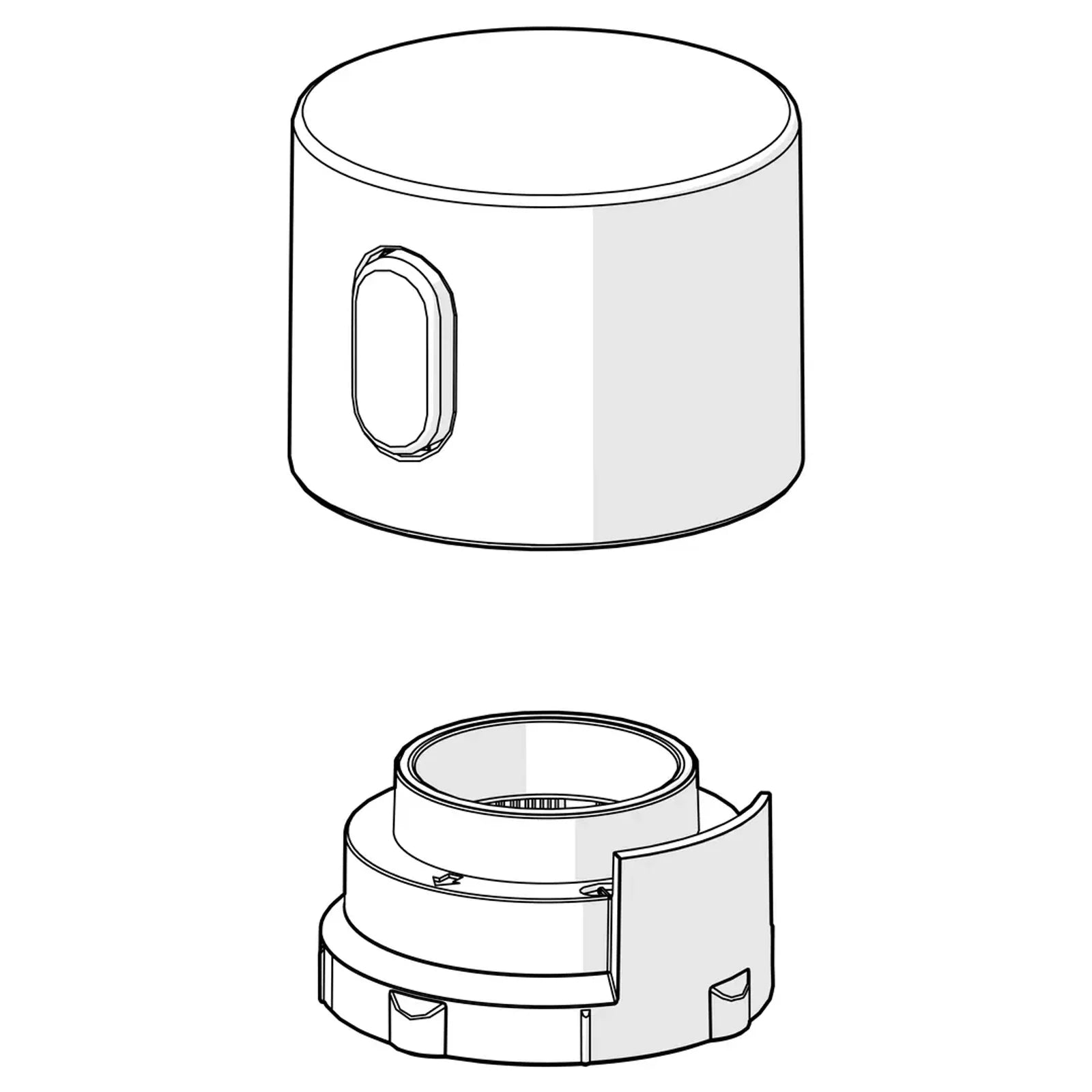 Oras Spare Part Debiethendel Geborsteld Brons