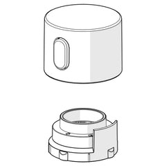 Oras Spare Part Debiethendel Geborsteld RVS
