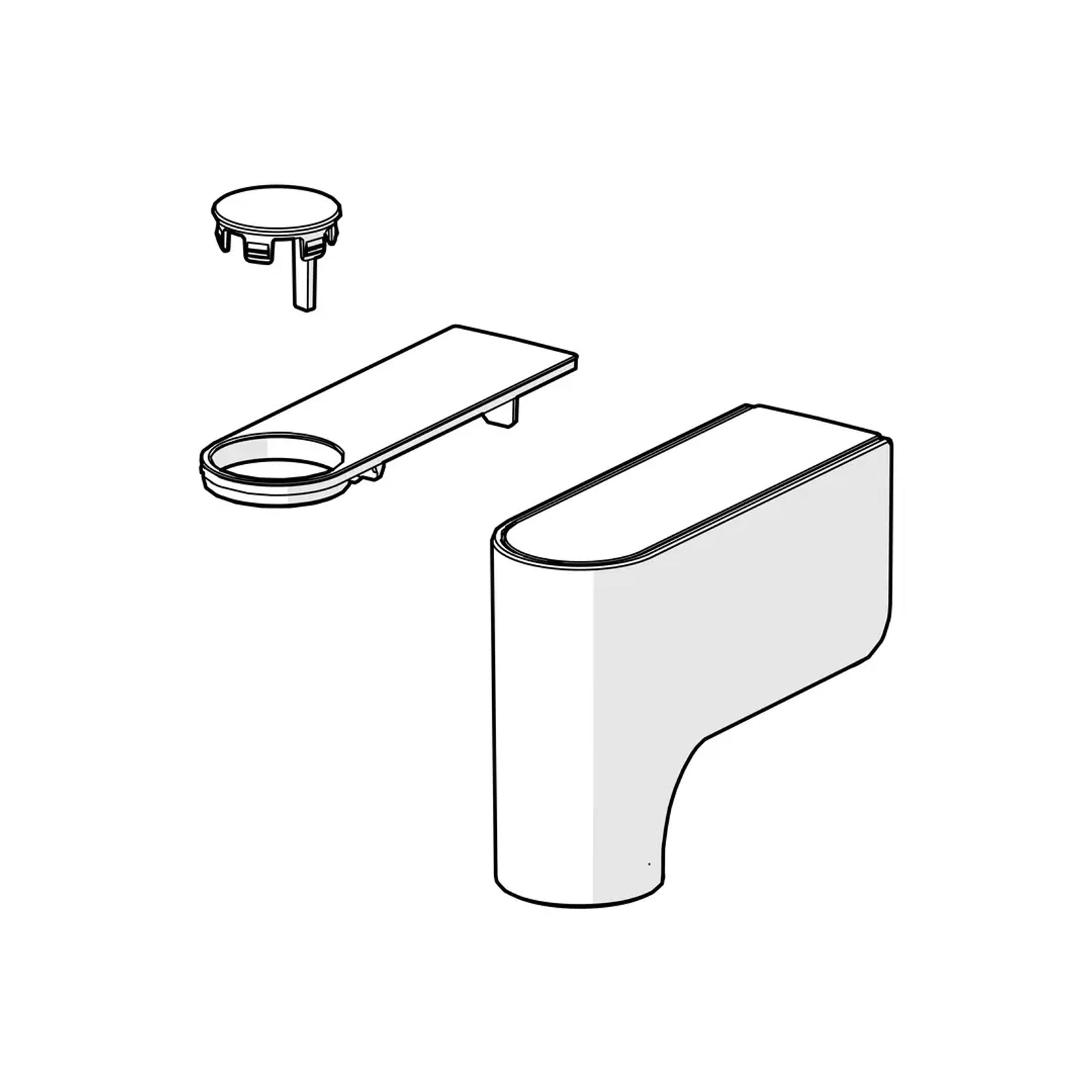 Oras Spare Part Muurhaak