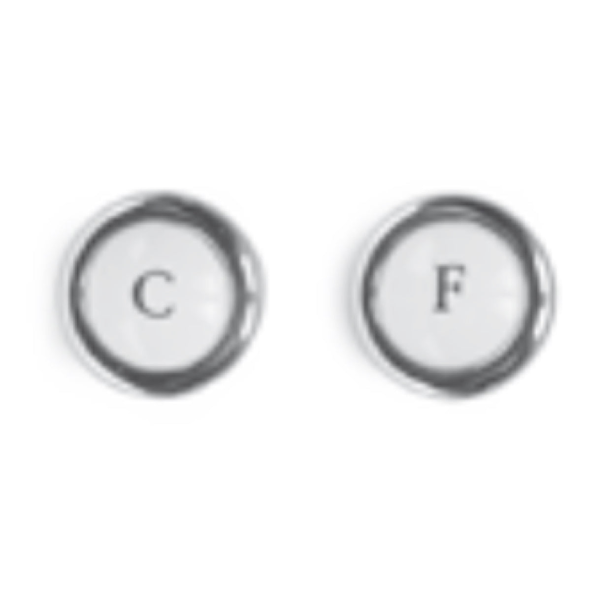 Zazzeri KENT800/802 Indexplaatjes set 2 stuks  (“c” en “f”) 2000CF00A00CRCR