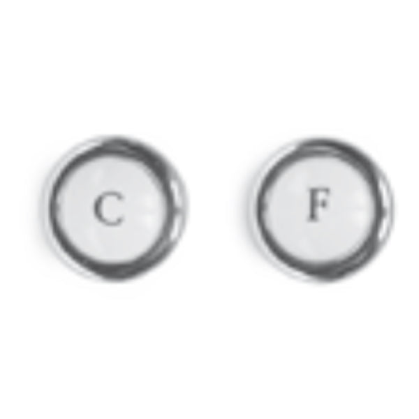 Zazzeri KENT800/802 Indexplaatjes set 2 stuks  (“c” en “f”) 2000CF00A00CRCR
