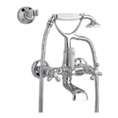 Zazzeri 802 Badkraan hoh 182mm met extra wand houder Chroom
