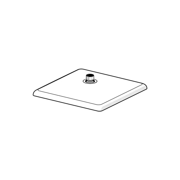 Oras Spare Part Regendouche 250x250 mm Chroom