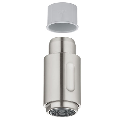 Grohe uittrekbare mousseur voor Minta en Feel keukenkraan Supersteel