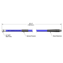 T&S slangenset tbv slanghaspel EU-7133 lengte 10 meter Art. 015089-45
