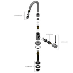 CLOU Freddo 1 Fonteinkraan met draaibare uitloop 106.5mm