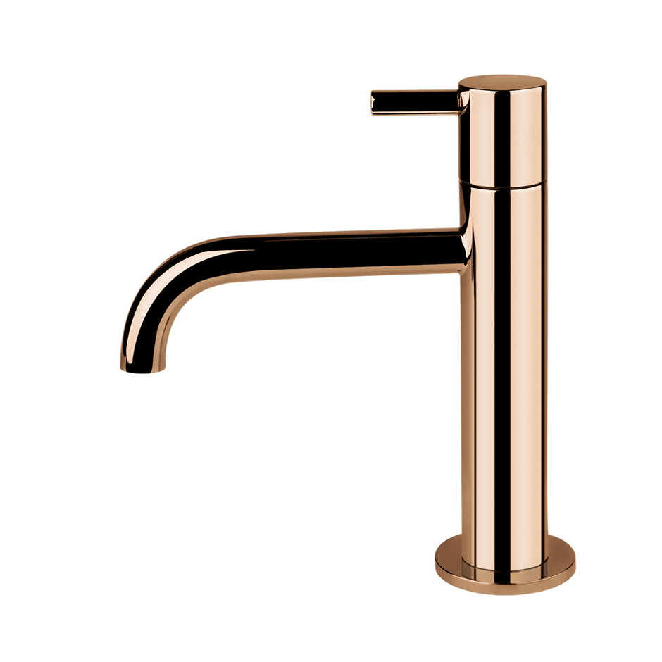 Gessi Oxygene fonteinkraan met vaste uitloop, alleen koud water Koper