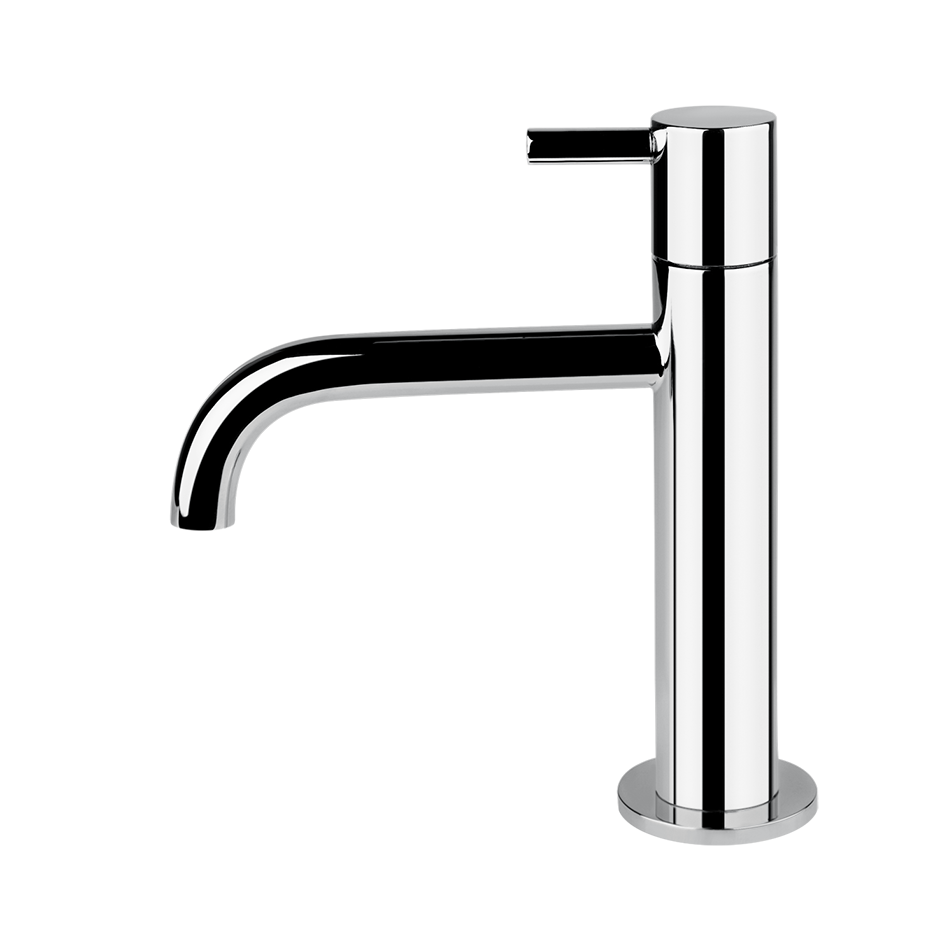 Gessi Oxygene fonteinkraan met vaste uitloop, alleen koud water Chroom