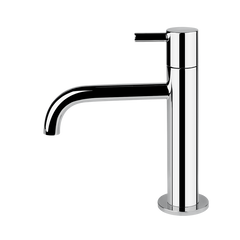 Gessi Oxygene fonteinkraan met vaste uitloop, alleen koud water Chroom