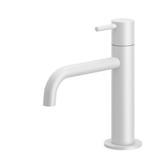 Gessi Oxygene fonteinkraan met vaste uitloop, alleen koud water Mat Wit