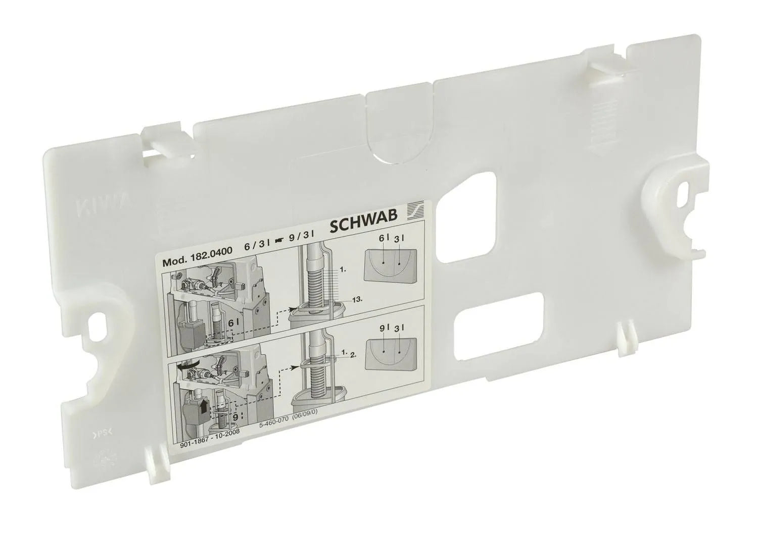SCHWAB afdekplaat tbv 182.0400 Art. 235139