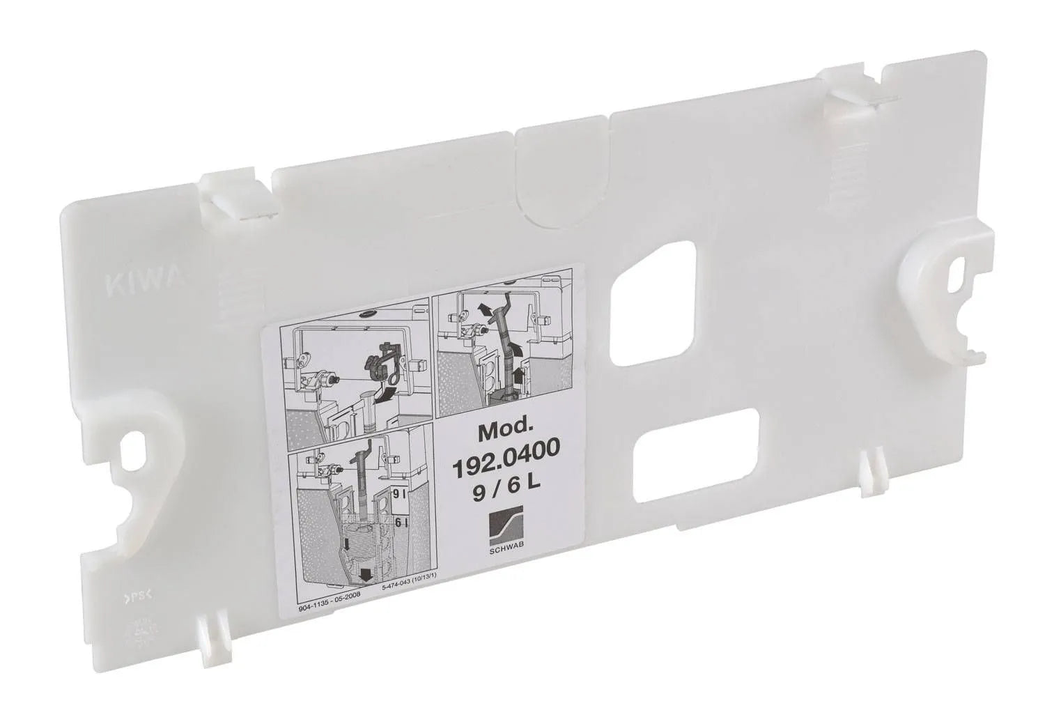 SCHWAB afdekplaat tbv 190 / 192.0400 Art. 239337