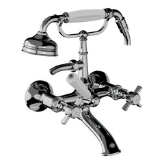 Horus Coventry wand badmengkraan met handdouche, hartafstand 160 mm 28.414